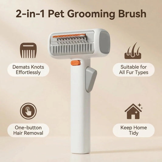 FurEase Gravity Comb: Happy Pets, Tidy Homes!