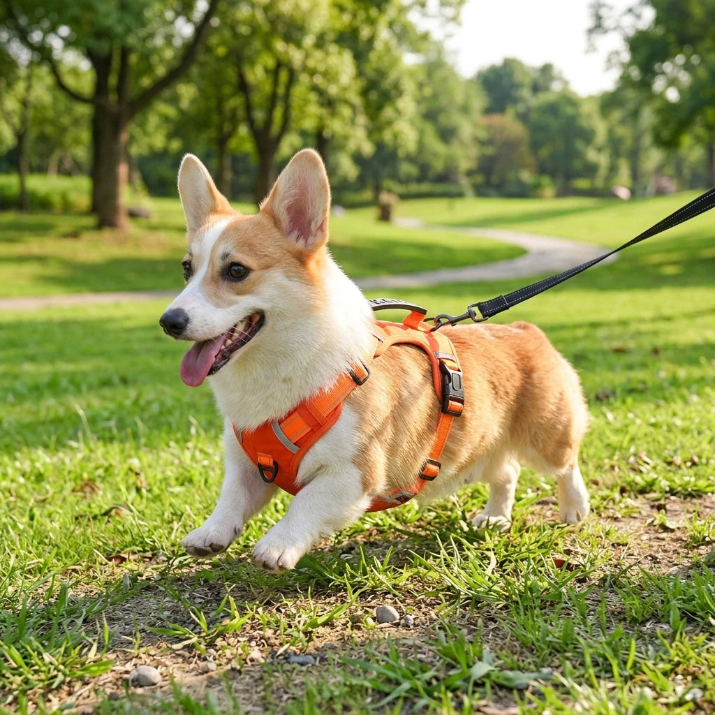 ComfortFit Vest Harness: Adventure-Ready Joy for Every Walk!