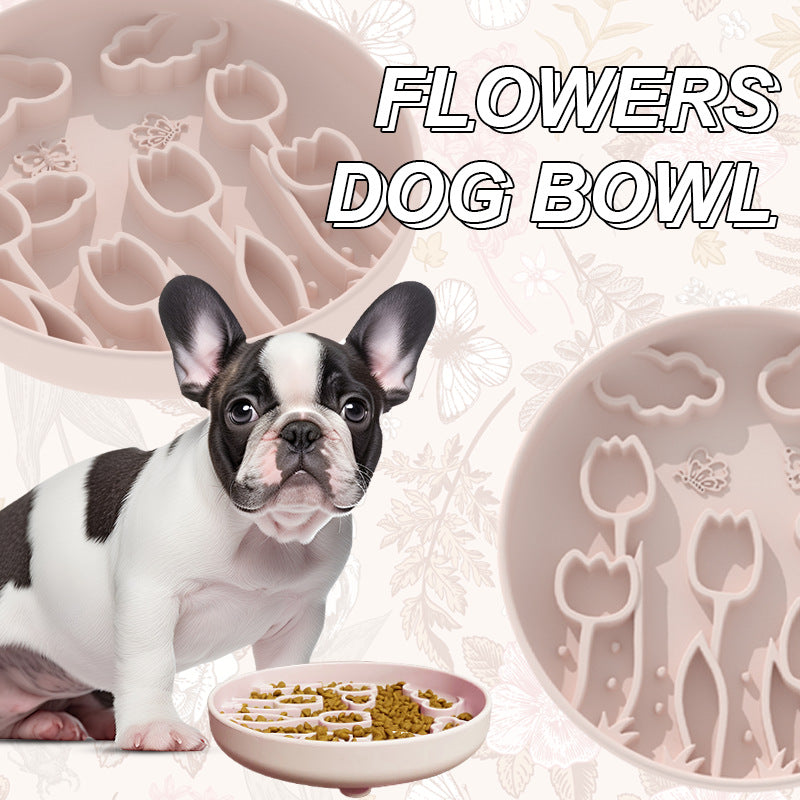Tulip Slow Feeder Bowl: Joyful, Healthy Meals for Fast Eaters!