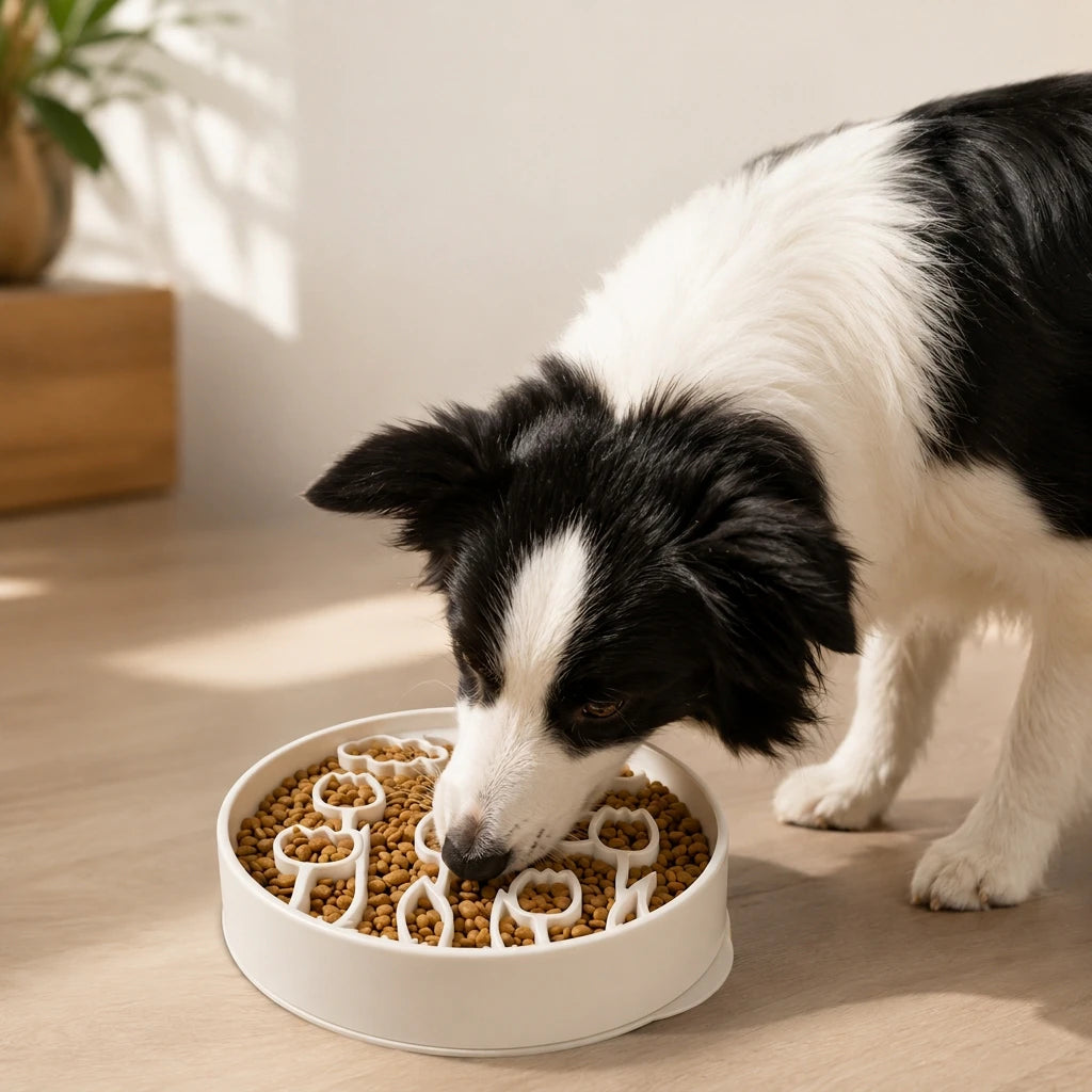 Tulip Slow Feeder Bowl: Joyful, Healthy Meals for Fast Eaters!