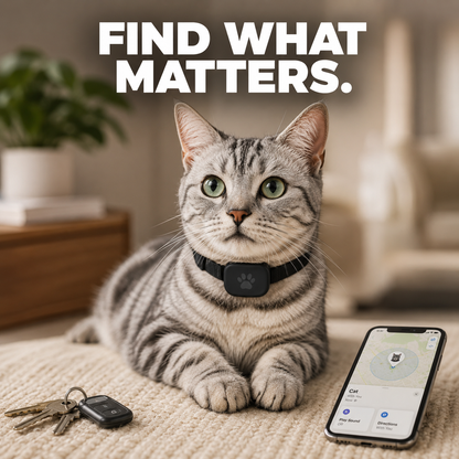 Smart iTag Locator: Your Pet's Safest Adventure, Always Tracked!