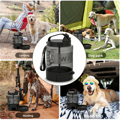 HydroPaws Portable Dog Water Bottle: Fresh Sips, Joyful Trips!