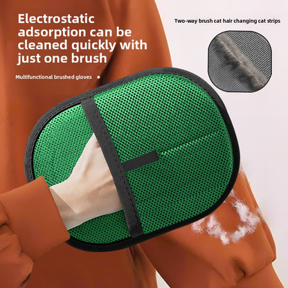 Fur-Free Home in a Flash! The Ultimate Pet Hair Remover Glove.