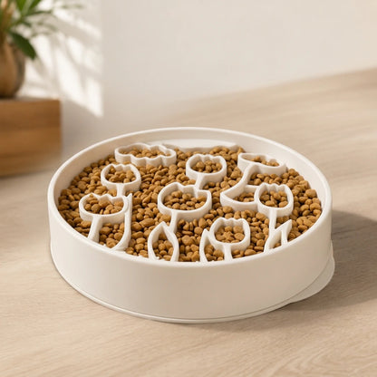 Tulip Slow Feeder Bowl: Joyful, Healthy Meals for Fast Eaters!