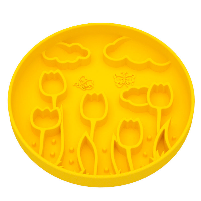 Tulip Slow Feeder Bowl: Joyful, Healthy Meals for Fast Eaters!