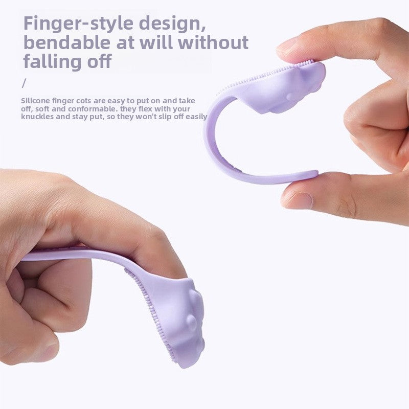 GentleCare Silicone Pet Toothbrush: Gentle Touch, Healthy Mouths!