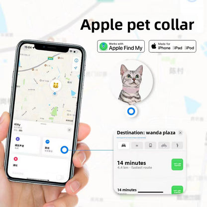 Smart iTag Locator: Your Pet's Safest Adventure, Always Tracked!